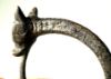 Picture of ANCIENT EGYPT. NEW KINGDOM SILVER PAIR OF EARRINGS. IBIS HEADS. 1400 - 1250 B.C