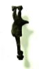 Picture of ANCIENT EGYPT. NEW KINGDOM SILVER JACKAL AMULET (ANUBIS). 1400 - 1250 B.C