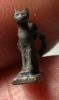 Picture of ANCIENT EGYPT. NEW KINGDOM TINY SILVER CATAMULET (BASTET). 1400 - 1250 B.C