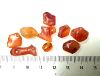 Picture of ANCIENT EGYPT. NEW KINGDOM. CARNELIAN. BROKEN AMULETS AND BEADS 1400 - 1200 B.C