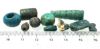 Picture of ANCIENT EGYPT. NEW KINGDOM - LATE DYNASTY. FAIENCE AMULETS &  BEADS 1400 - 300 B.C