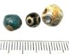 Picture of ANCIENT EGYPT. LOT OF 3 ROMAN EYE GLASS BEADS 100 - 200 A.D
