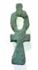 Picture of ANCIENT EGYPT. LATE DYNASTY  FAIENCE ANKH AMULET . 600 -  300 B.C