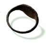 Picture of Roman Egypt. 2nd-3rd century AD. Iron seal ring. Incuse male figure (an emperor?)