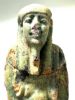 Picture of ANCIENT EGYPT.  LARGE FAIENCE USHABTI. LATE DYNASTY. 600 - 300 B.C