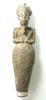 Picture of ANCIENT EGYPT.  PTOLEMAIC 300 - 100 B.C SCHEST STONE GILDED OSIRIS.