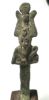 Picture of ANCIENT EGYPT.  BRONZE OSIRIS FIGURINE WITH IT'S WOODEN BASE. 600 - 300 B.C