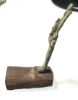 Picture of ANCIENT EGYPT.  BRONZE OSIRIS FIGURINE WITH IT'S WOODEN BASE. 600 - 300 B.C