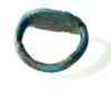 Picture of ANCIENT EGYPT. NEW KINGDOM . AMARNA FAIENCE RING.  14TH CENTURY  B.C. LOTUS FLOWER