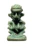 Picture of ANCIENT EGYPT. LATE DYNASTY FAIENCE AMULET OF POTAIKOS. 600-300 B.C