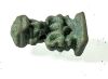 Picture of ANCIENT EGYPT. LATE DYNASTY FAIENCE AMULET OF POTAIKOS. 600-300 B.C