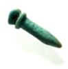 Picture of ANCIENT EGYPT. LATE DYNASTY FAIENCE AMULET OF A PAPYRUS SCEPTRE. 600-300 B.C