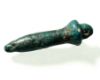 Picture of ANCIENT EGYPT. LATE DYNASTY FAIENCE AMULET OF A PAPYRUS SCEPTRE. 600-300 B.C