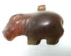 Picture of ANCIENT EGYPT.  CARNELIAN STONE FIGURE OF A HIPPOPOTAMOUS  . NEW KINGDOM 1400 1250 B.C