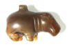 Picture of ANCIENT EGYPT.  CARNELIAN STONE FIGURE OF A HIPPOPOTAMOUS  . NEW KINGDOM 1400 1250 B.C