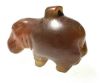 Picture of ANCIENT EGYPT.  CARNELIAN STONE FIGURE OF A HIPPOPOTAMOUS  . NEW KINGDOM 1400 1250 B.C