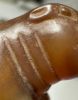 Picture of ANCIENT EGYPT.  CARNELIAN STONE FIGURE OF A HIPPOPOTAMOUS  . NEW KINGDOM 1400 1250 B.C