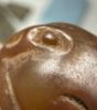 Picture of ANCIENT EGYPT.  CARNELIAN STONE FIGURE OF A HIPPOPOTAMOUS  . NEW KINGDOM 1400 1250 B.C