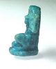 Picture of ANCIENT EGYPT. LATE DYNASTY FAIENCE AMULET OF SHU. 600-300 B.C