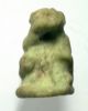 Picture of ANCIENT EGYPT. LATE DYNASTY FAIENCE AMULET OF A MONKEY. ENGRAVED AS A SEAL UNDERNEATH BASE. 600-300 B.C