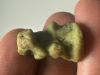 Picture of ANCIENT EGYPT. LATE DYNASTY FAIENCE AMULET OF A MONKEY. ENGRAVED AS A SEAL UNDERNEATH BASE. 600-300 B.C