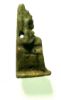 Picture of ANCIENT EGYPT.  FAIENCE  AMULET OF ISIS NURSING HORUS. 600 - 300 B.C