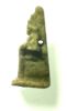 Picture of ANCIENT EGYPT.  FAIENCE  AMULET OF ISIS NURSING HORUS. 600 - 300 B.C
