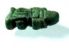 Picture of ANCIENT EGYPT.  FAIENCE  AMULET OF SHU. 600 - 300 B.C
