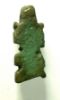 Picture of ANCIENT EGYPT.  FAIENCE  AMULET OF SHU. 600 - 300 B.C