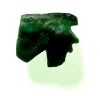 Picture of ANCIENT EGYPT.  FAIENCE  EYE OF HORUS  AMULET .  600 - 300 B.C