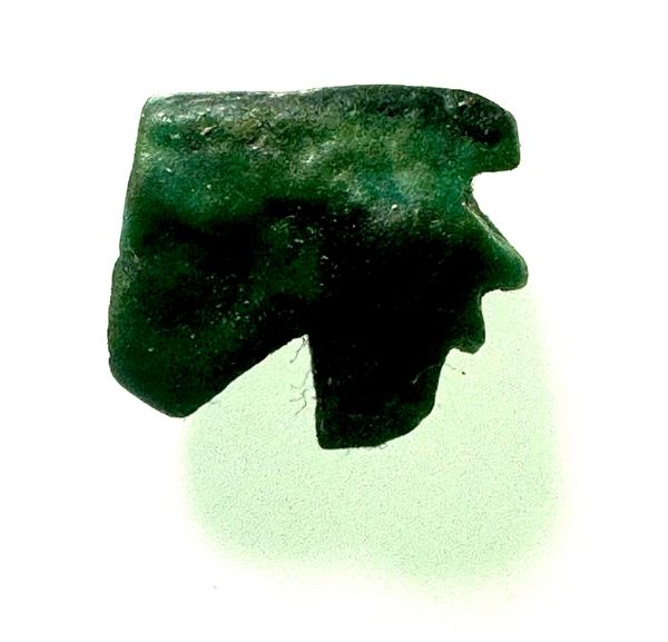 Picture of ANCIENT EGYPT.  FAIENCE  EYE OF HORUS  AMULET .  600 - 300 B.C