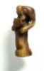 Picture of ANCIENT EGYPT.  BONE  AMULET  OF HORUS . 600 - 300 B.C