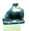 Picture of ANCIENT EGYPT.  LAPIS LAZULI  AMULET OF A HIPPOPOTAMUS . 600 - 300 B.C