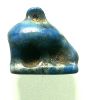 Picture of ANCIENT EGYPT.  LAPIS LAZULI  AMULET OF A HIPPOPOTAMUS . 600 - 300 B.C