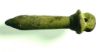 Picture of ANCIENT EGYPT.  FAIENCE  PAPYRUS SCEPTRE  AMULET . 600 - 300 B.C