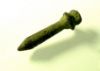 Picture of ANCIENT EGYPT.  FAIENCE  PAPYRUS SCEPTRE  AMULET . 600 - 300 B.C