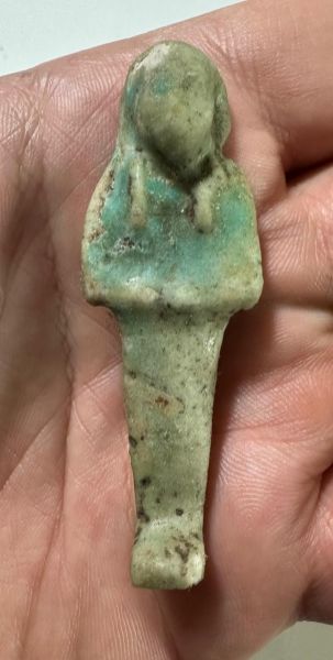 Picture of   Ancient Egypt. FAIENCE USHABTI. . 600 - 300 B.C