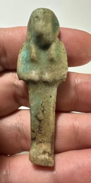 Picture of Ancient Egypt. FAIENCE USHABTI.  600 - 300 B.C