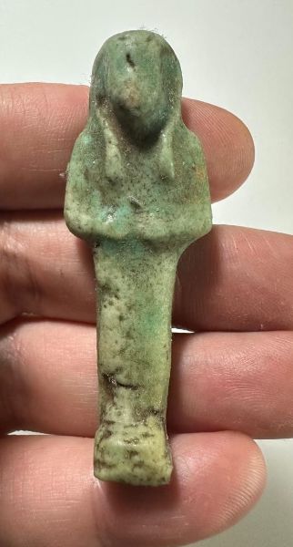 Picture of   Ancient Egypt. FAIENCE USHABTI.  600 - 300 B.C