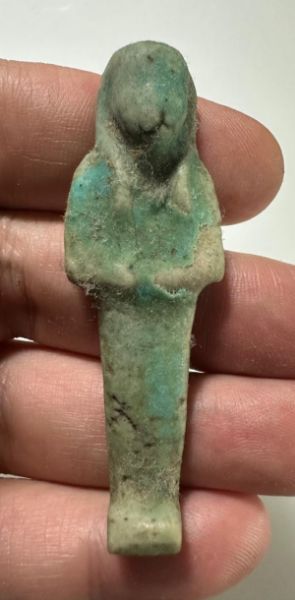 Picture of   Ancient Egypt. FAIENCE USHABTI.  600 - 300 B.C