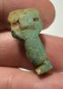 Picture of ANCIENT EGYPT FAIENCE SHU AMULET. 600 - 300 B.C