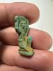 Picture of ANCIENT EGYPT FAIENCE SHU AMULET. 600 - 300 B.C