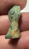 Picture of ANCIENT EGYPT FAIENCE SHU AMULET. 600 - 300 B.C
