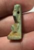 Picture of ANCIENT EGYPT FAIENCE SHU AMULET. 600 - 300 B.C
