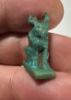 Picture of ANCIENT EGYPT FAIENCE CAT AMULET. 600 - 300 B.C