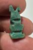 Picture of ANCIENT EGYPT FAIENCE CAT AMULET. 600 - 300 B.C