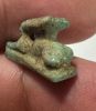Picture of ANCIENT EGYPT.  FAIENCE HARE AMULET. 600 - 300 B.C. 