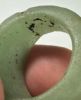 Picture of ANCIENT EGYPT. LARGE NEW KINGDOM. FELDSPAR STONE RING WITH SCARAB. LOTUS FLOWERS ON SIDES.  1400 - 1250 B.C
