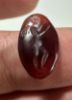 Picture of Greco-Roman stone intaglio. 1st century BC/AD. 16 x 10 mm. Incuse winged Nike standing r., extending both arms.