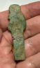 Picture of AFFORDABLE:   Ancient Egypt. FAIENCE USHABTI.  600 - 300 B.C